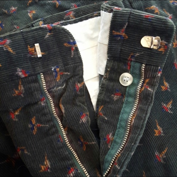 Vtg parrot corduroy - Picture 4 of 4
